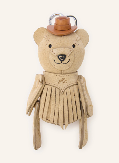 POLO RALPH LAUREN Taschenanhänger BEAR – HELLBRAUN / COGNAC
