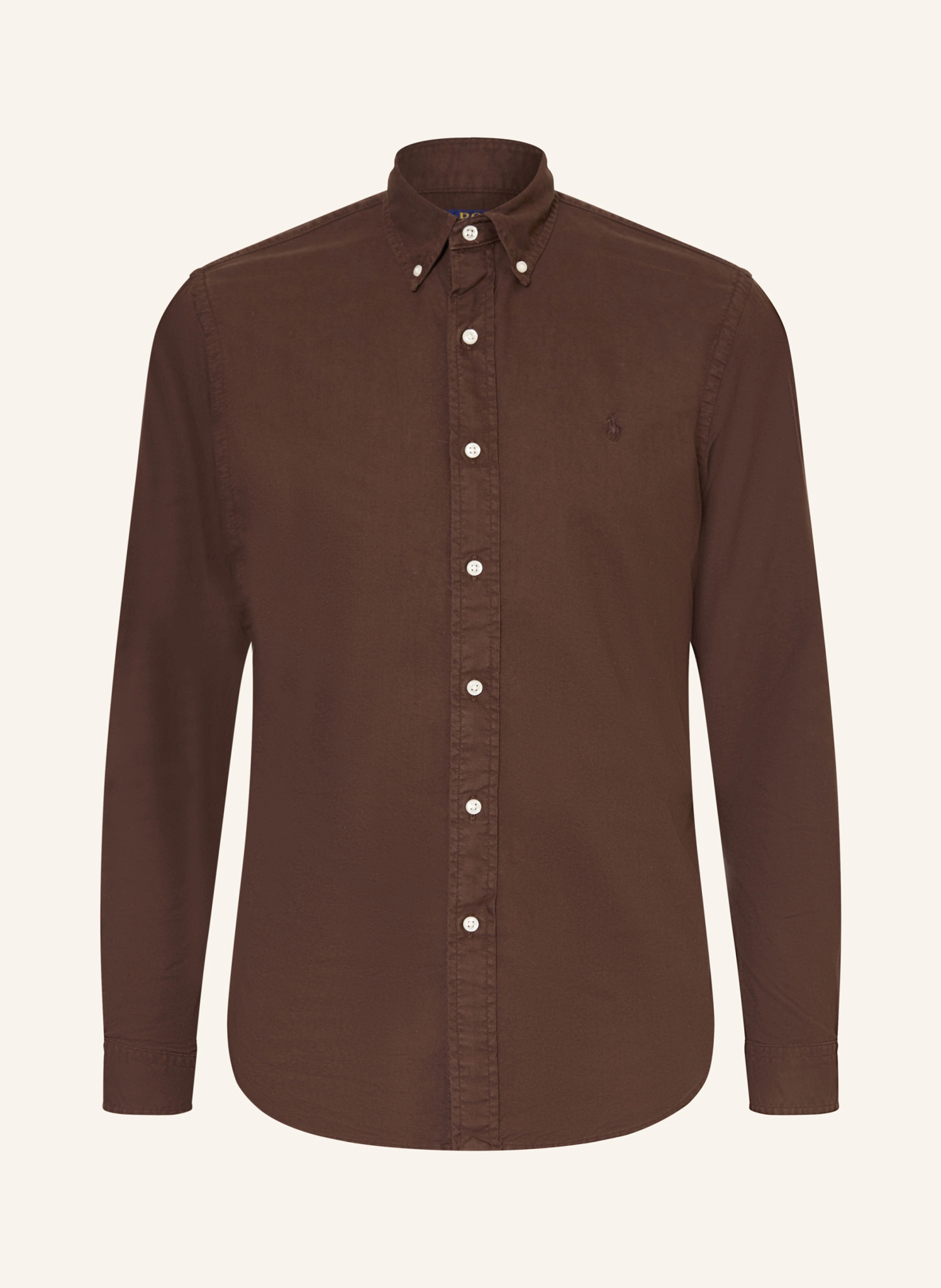 POLO RALPH LAUREN Oxfordhemd Custom Fit – DUNKELBRAUN (2)