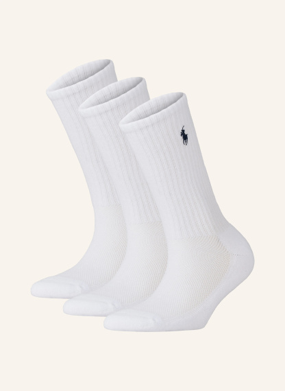 POLO RALPH LAUREN 3er-Pack Socken – 001 WHITE