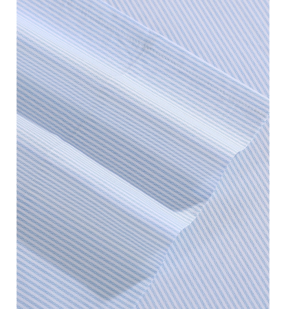 Tommy Hilfiger Printed 200-Thread Count Cotton Percale Sheet Set - Ithaca Stripe Light Blue