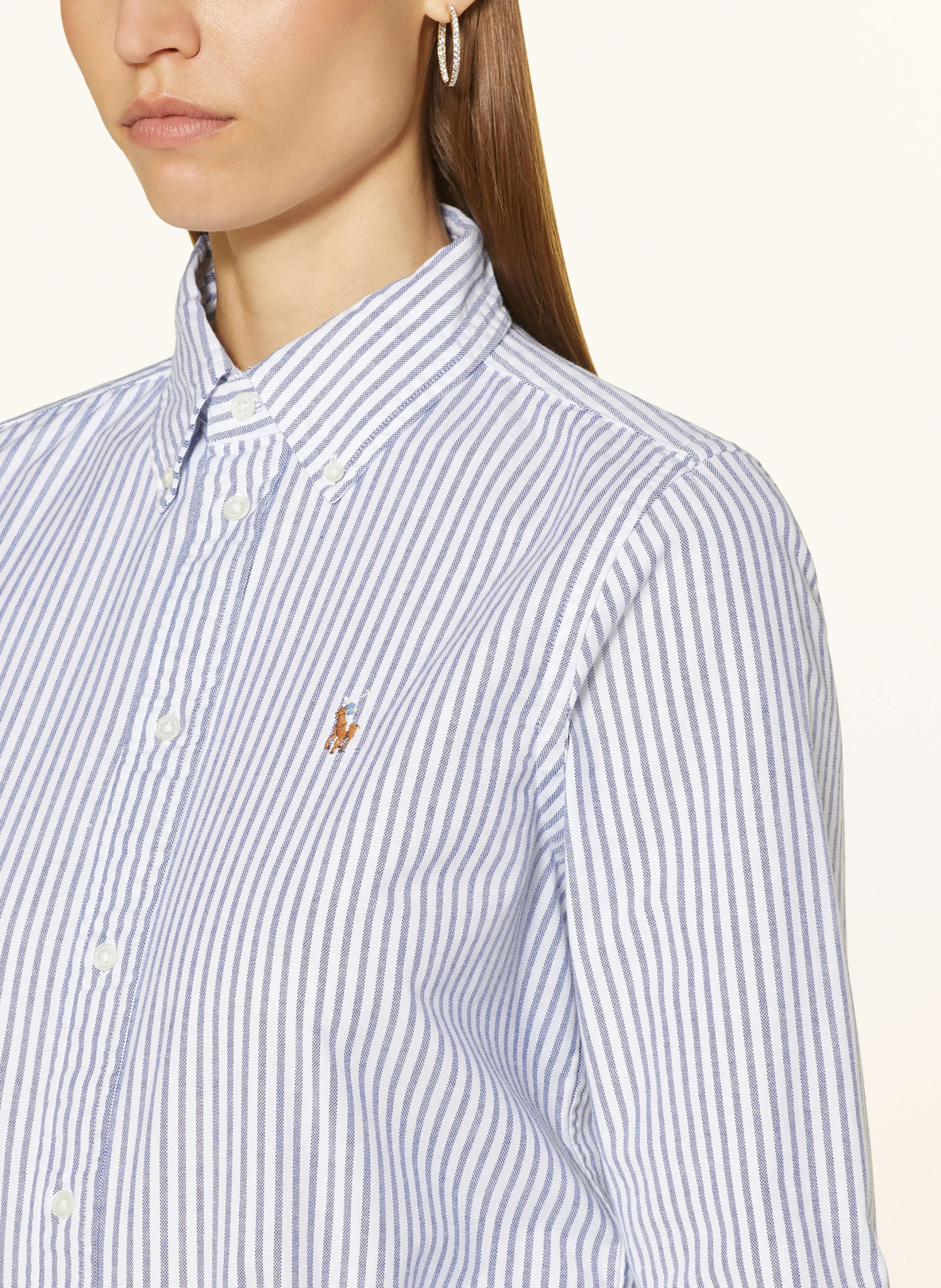 POLO RALPH LAUREN Hemdbluse – HELLBLAU / BLAU
