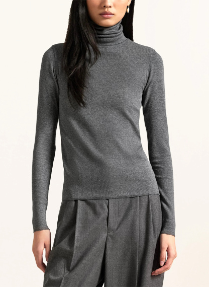 POLO RALPH LAUREN Rollkragenpullover – GRAU
