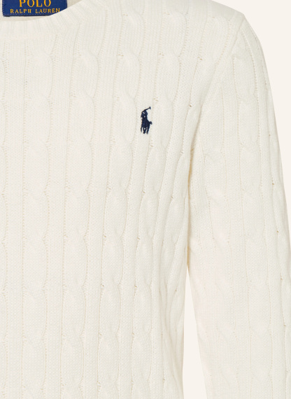 POLO RALPH LAUREN Pullover – WEISS
