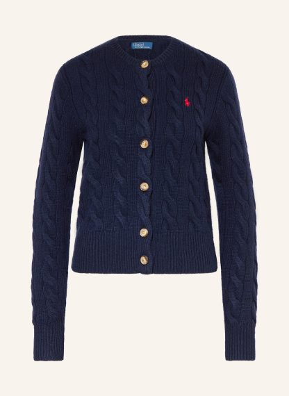 POLO RALPH LAUREN Strickjacke – DUNKELBLAU