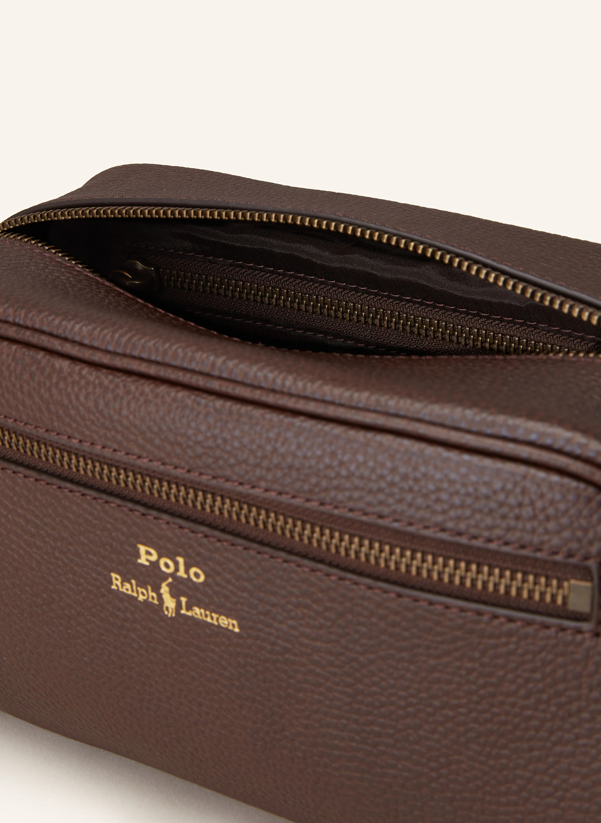 POLO RALPH LAUREN Kulturtasche – DUNKELBRAUN