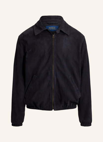 POLO RALPH LAUREN Lederjacke – DUNKELBLAU