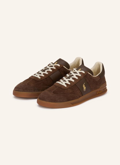 POLO RALPH LAUREN Sneaker HERITAGE AERA – DUNKELBRAUN