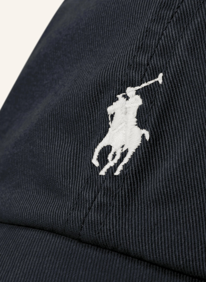 POLO RALPH LAUREN Cap – SCHWARZ / WEISS