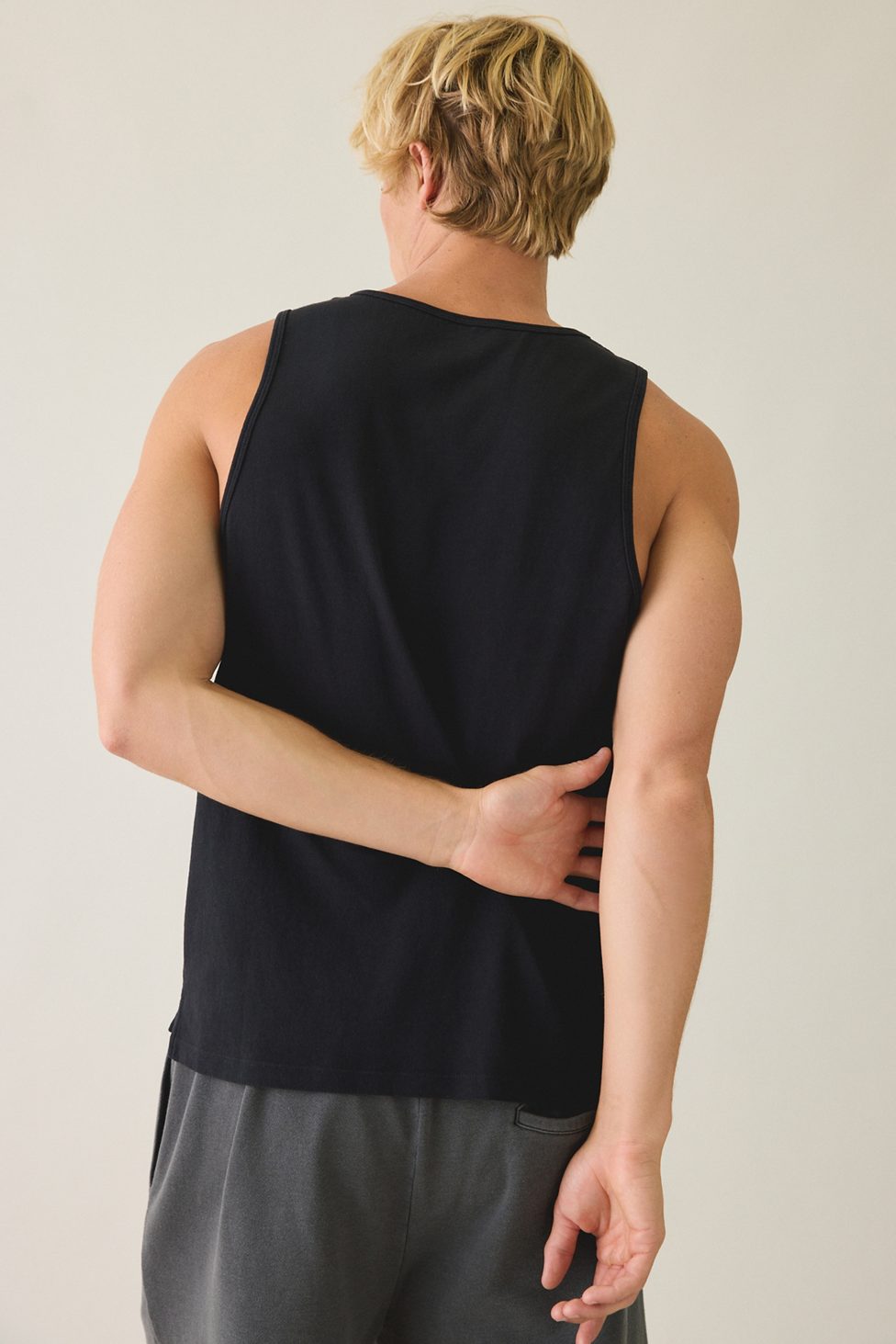 Standard Cloth Maddox Tank Top - Washed Black