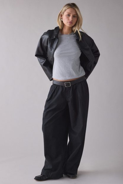BDG Bobbi Baggy Pull-On Pants - Black Multi