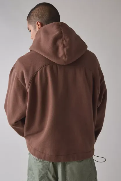 Standard Cloth Jump Shot Hoodie Sweatshirt - Brown