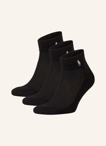 POLO RALPH LAUREN 3er-Pack Socken – 002 BLACK
