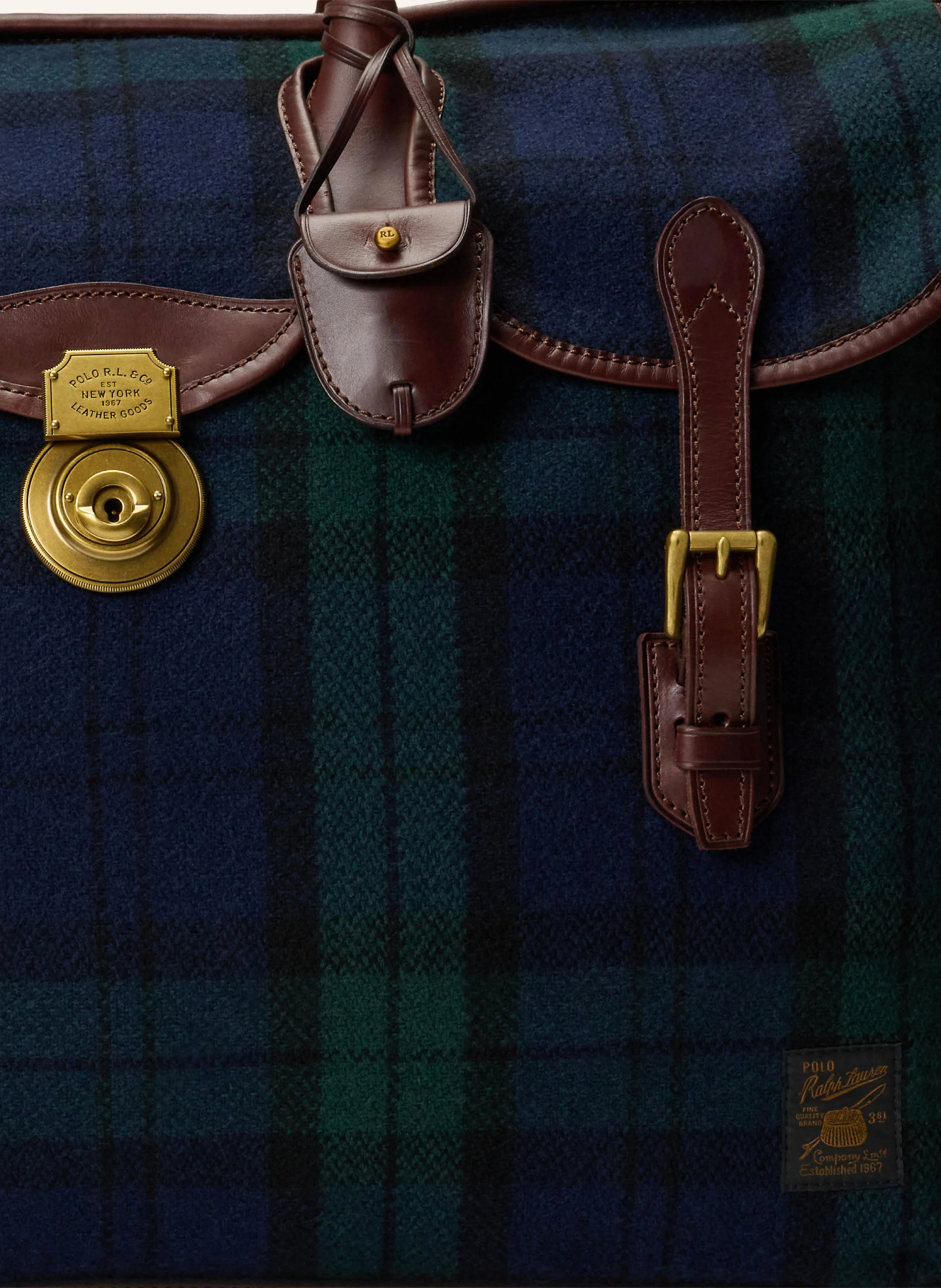 POLO RALPH LAUREN Weekender – DUNKELBLAU / DUNKELBRAUN / DUNKELGRÜN