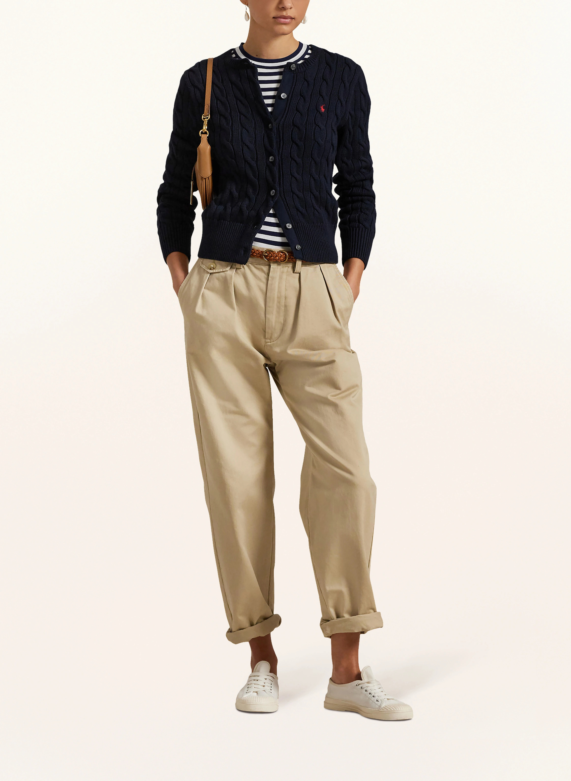 POLO RALPH LAUREN Strickjacke – DUNKELBLAU