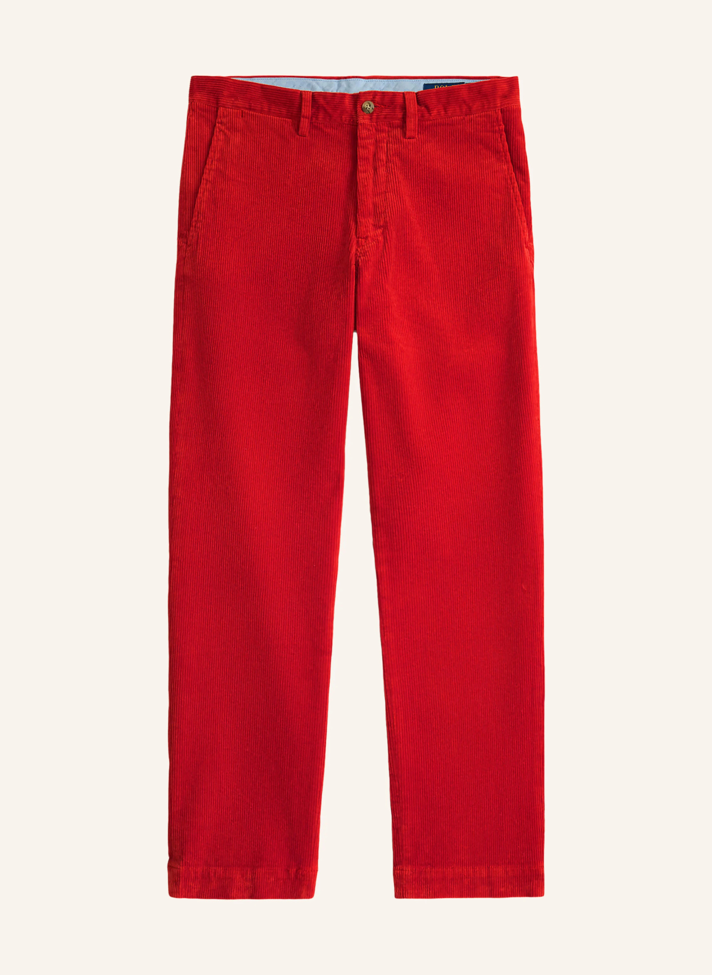 POLO RALPH LAUREN Cordchino Stretch Straight Fit – ROT