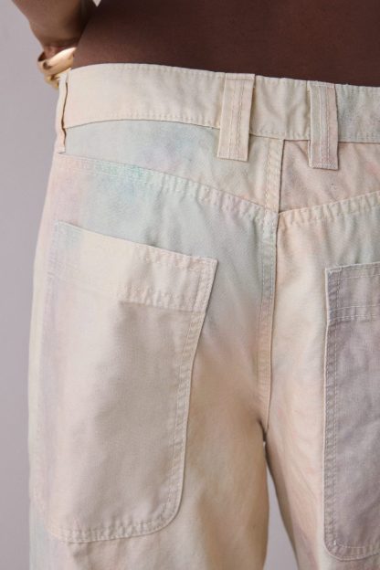 BDG Jaya Printed Baggy Pants - Painted Floral