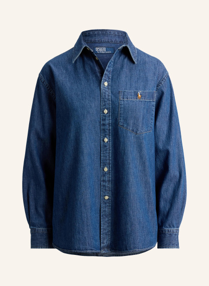 POLO RALPH LAUREN Jeansbluse – BLAU