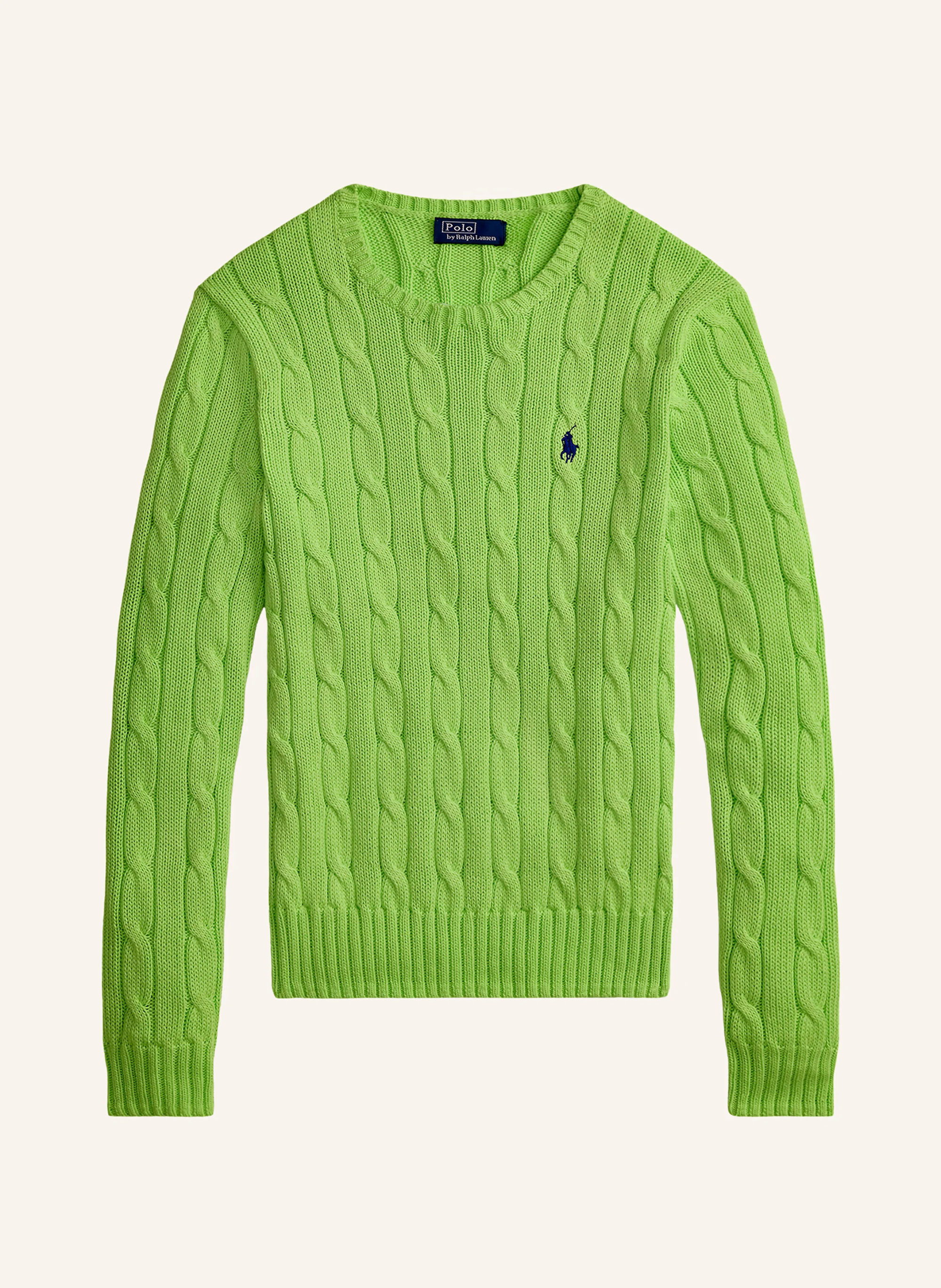 POLO RALPH LAUREN Pullover – NEONGRÜN