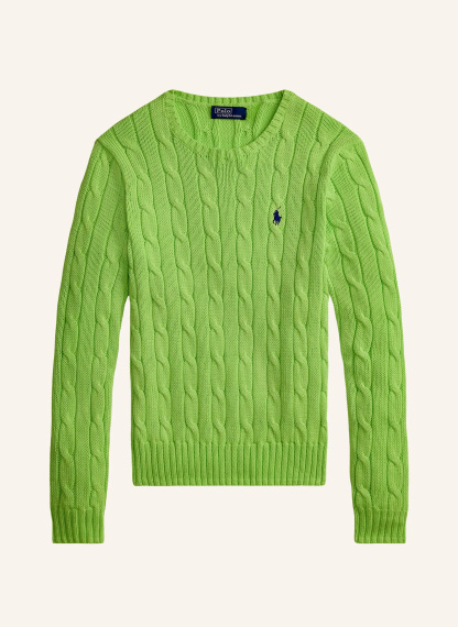 POLO RALPH LAUREN Pullover – NEONGRÜN