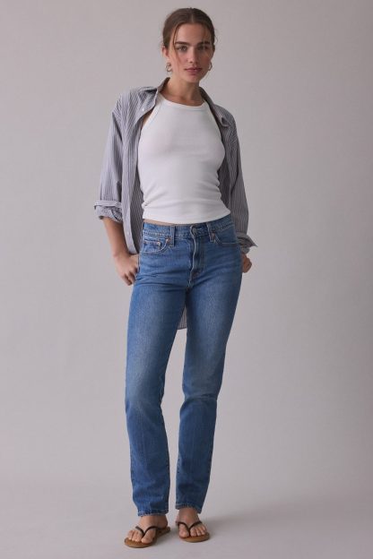 Levi’s® Wedgie High-Rise Slim Fit Jeans - City Slim