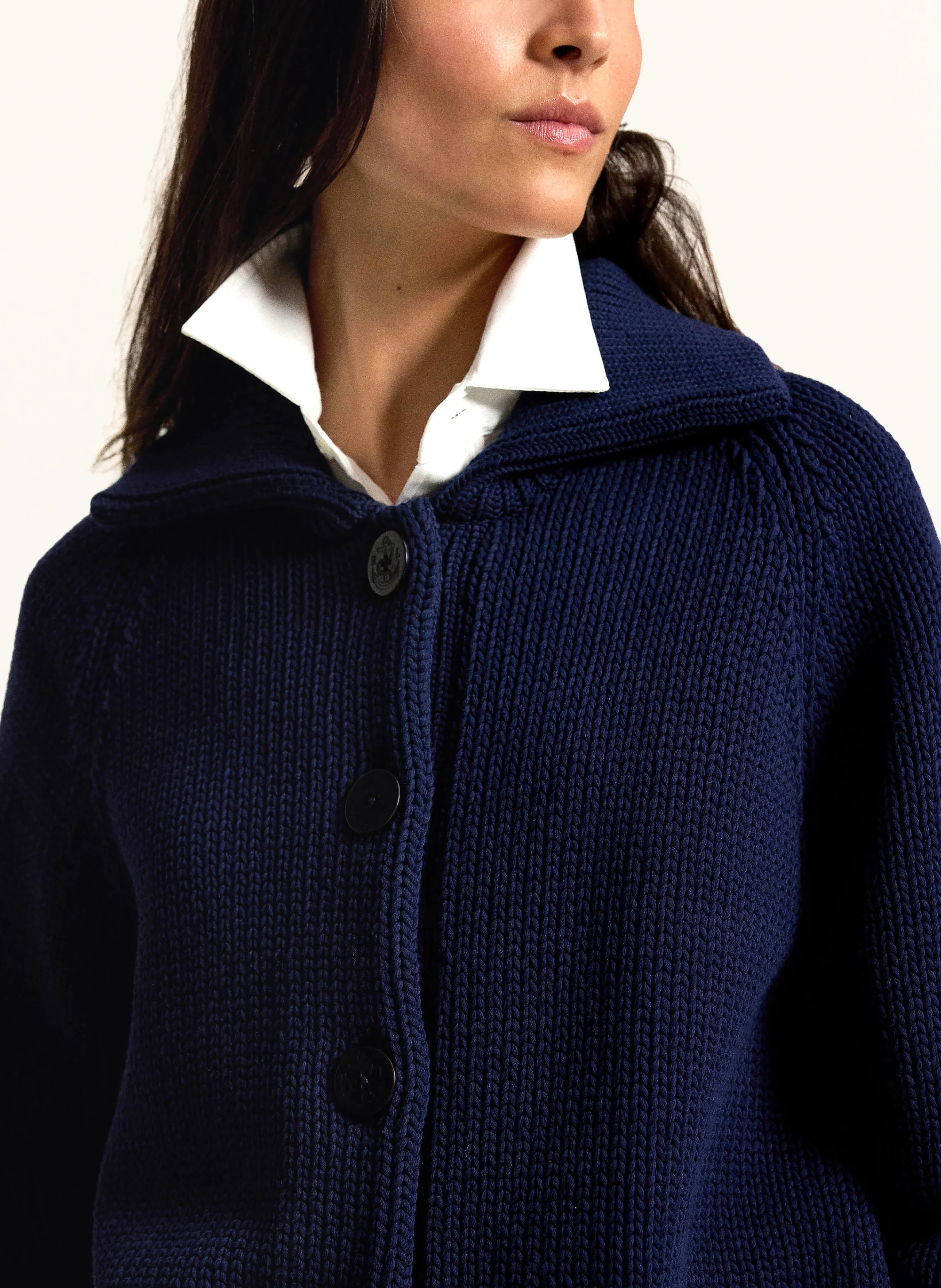 POLO RALPH LAUREN Strickjacke – DUNKELBLAU