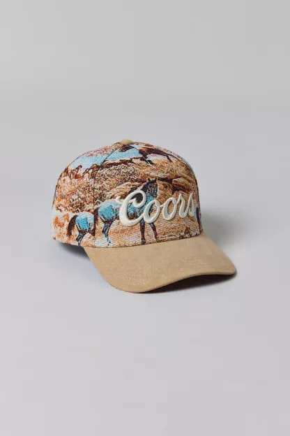 American Needle Coors Logo Jacquard Hat - Light Blue