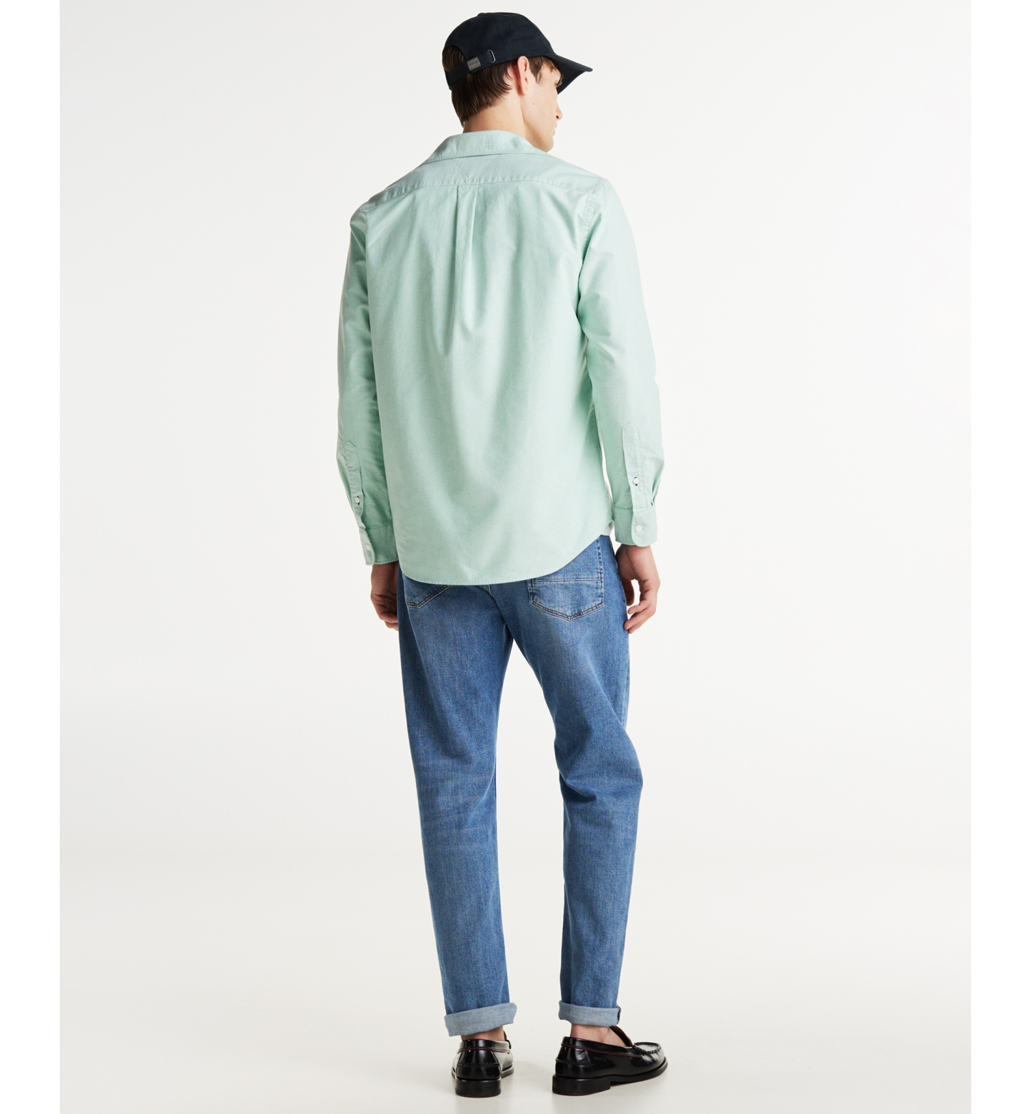 Tommy Hilfiger Men's Heritage Regular-Fit Oxford Shirt - Nouveau Green