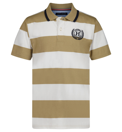 Tommy Hilfiger Boys' 8-20 Mariner Stripe Polo Shirt - Chino