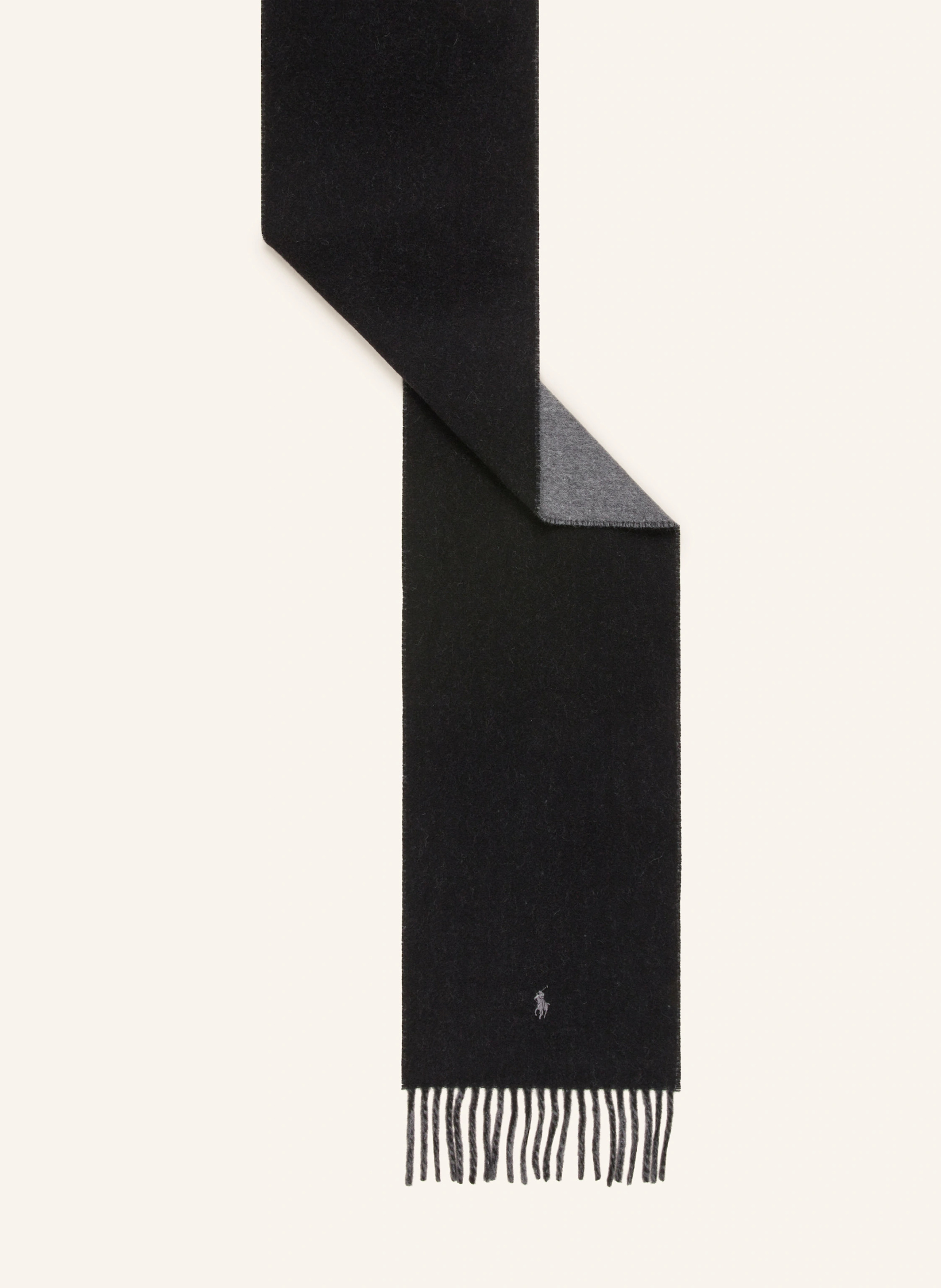 POLO RALPH LAUREN Schal – SCHWARZ / GRAU
