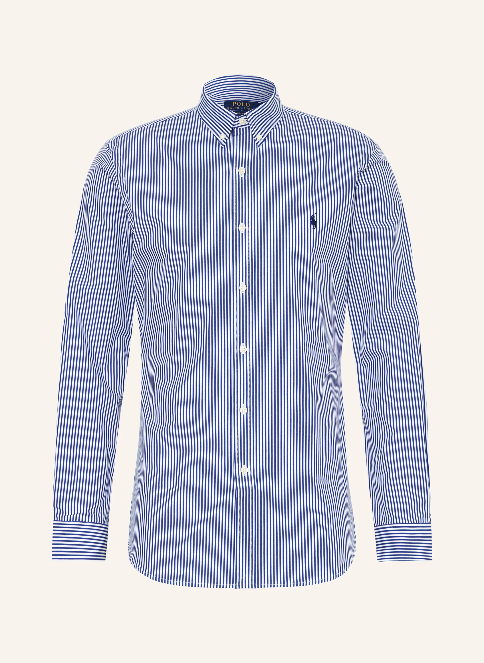 POLO RALPH LAUREN Hemd Slim Fit – BLAU / WEISS
