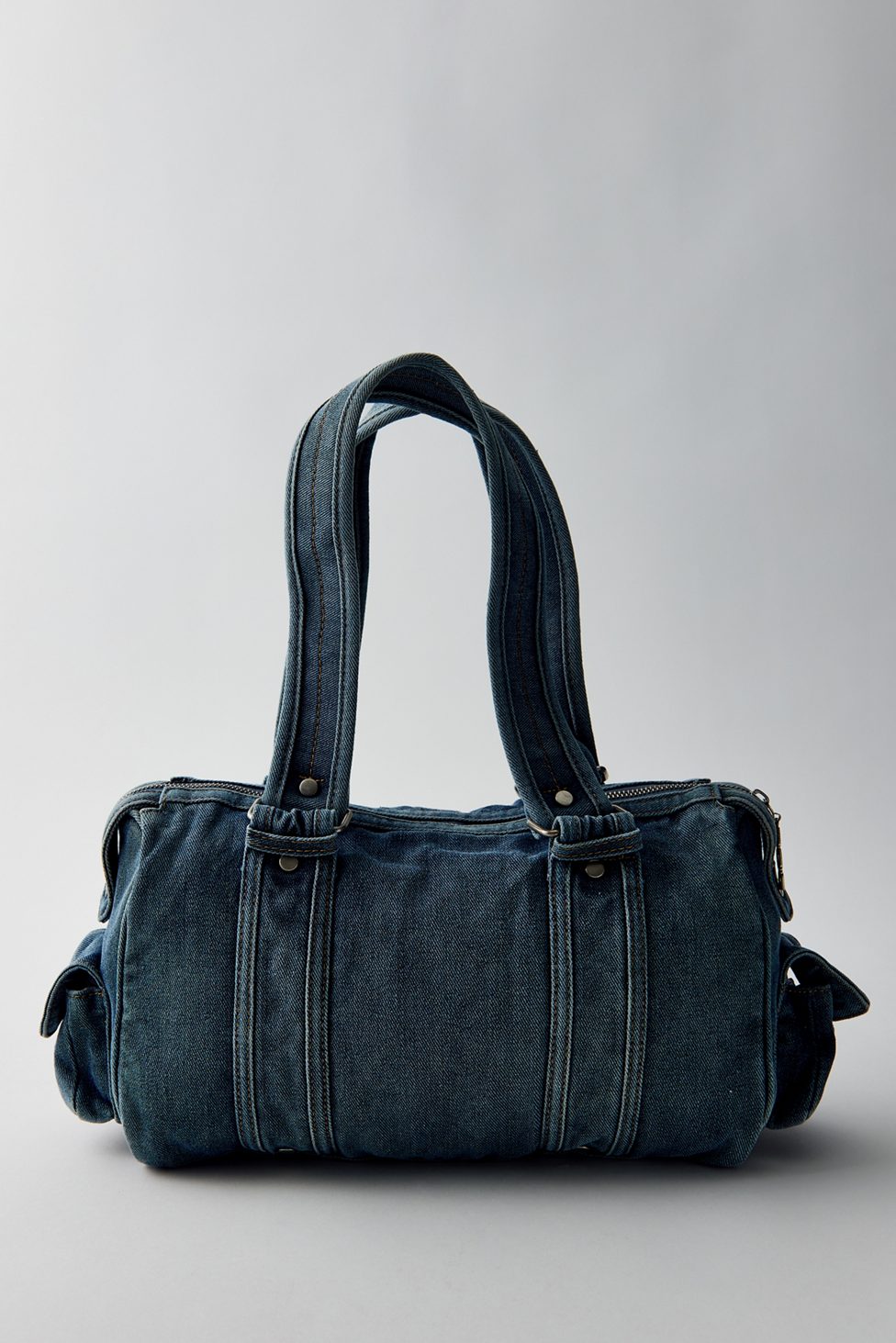 BDG Mixed Medium Charm Shoulder Bag - Indigo