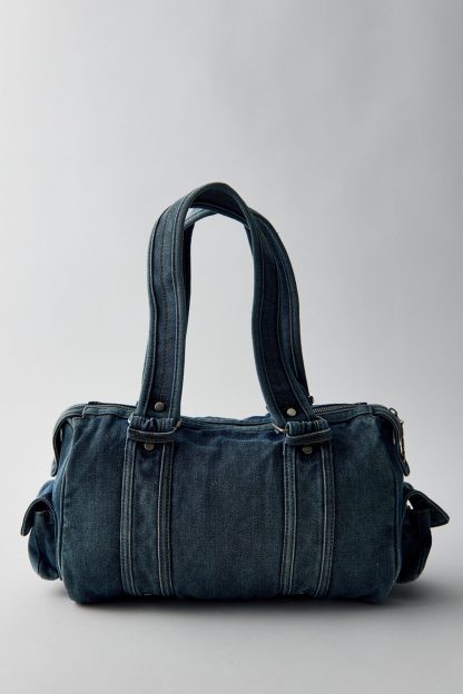 BDG Mixed Medium Charm Shoulder Bag - Indigo