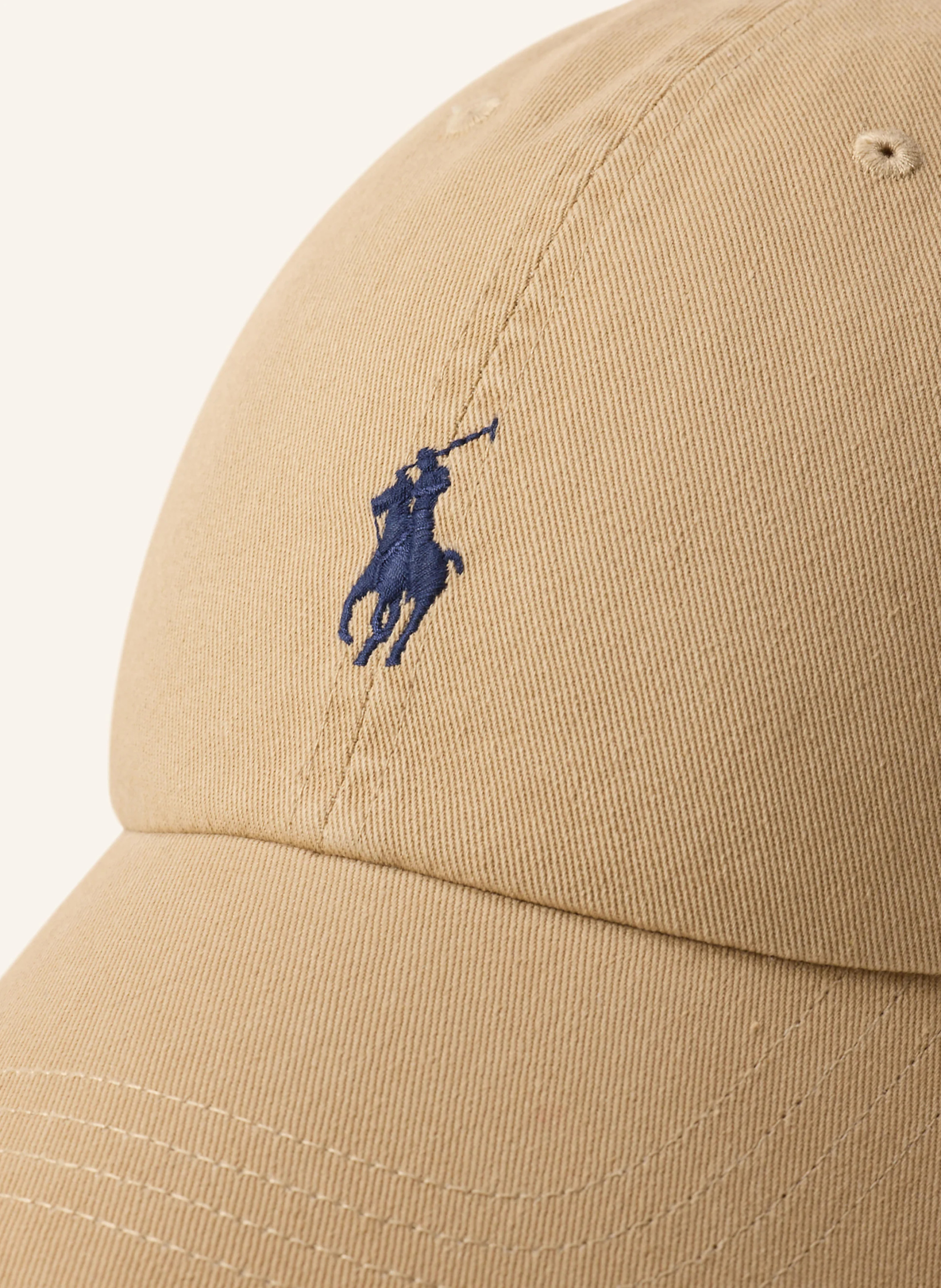 POLO RALPH LAUREN Cap – BEIGE / DUNKELGRAU