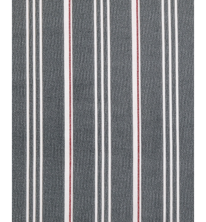 Tommy Hilfiger Printed 200-Thread Count Cotton Percale Sheet Set - Sullivan Stripe Gray
