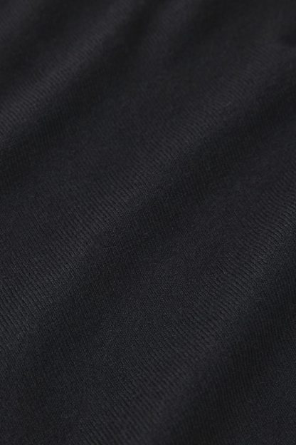 BDG Sutton Slanted Asymmetric Button Cardigan - Black