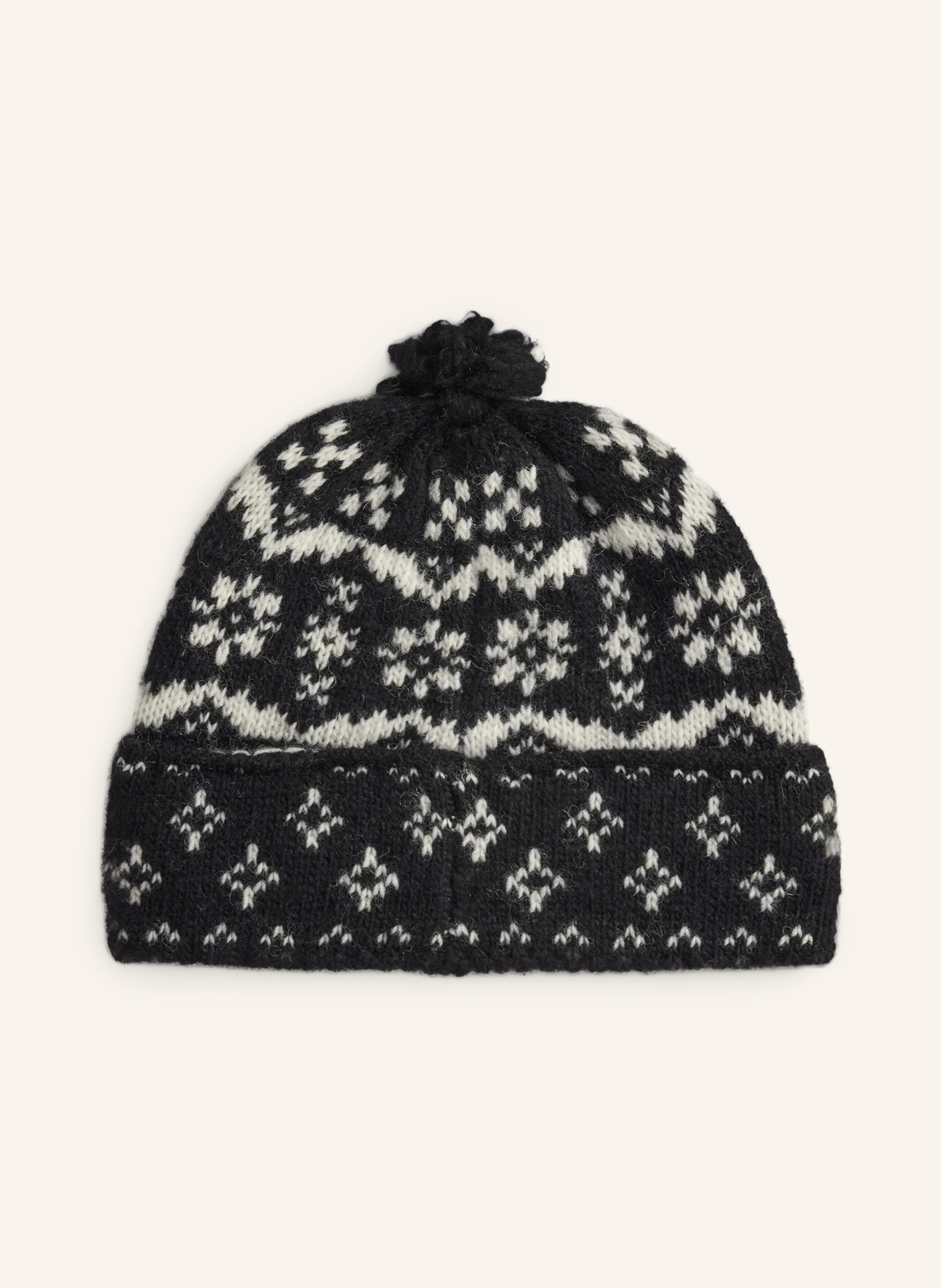 POLO RALPH LAUREN Mütze – SCHWARZ / CREME
