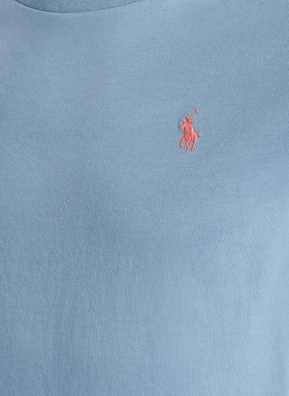 POLO RALPH LAUREN T-Shirt – HELLBLAU / ROSA