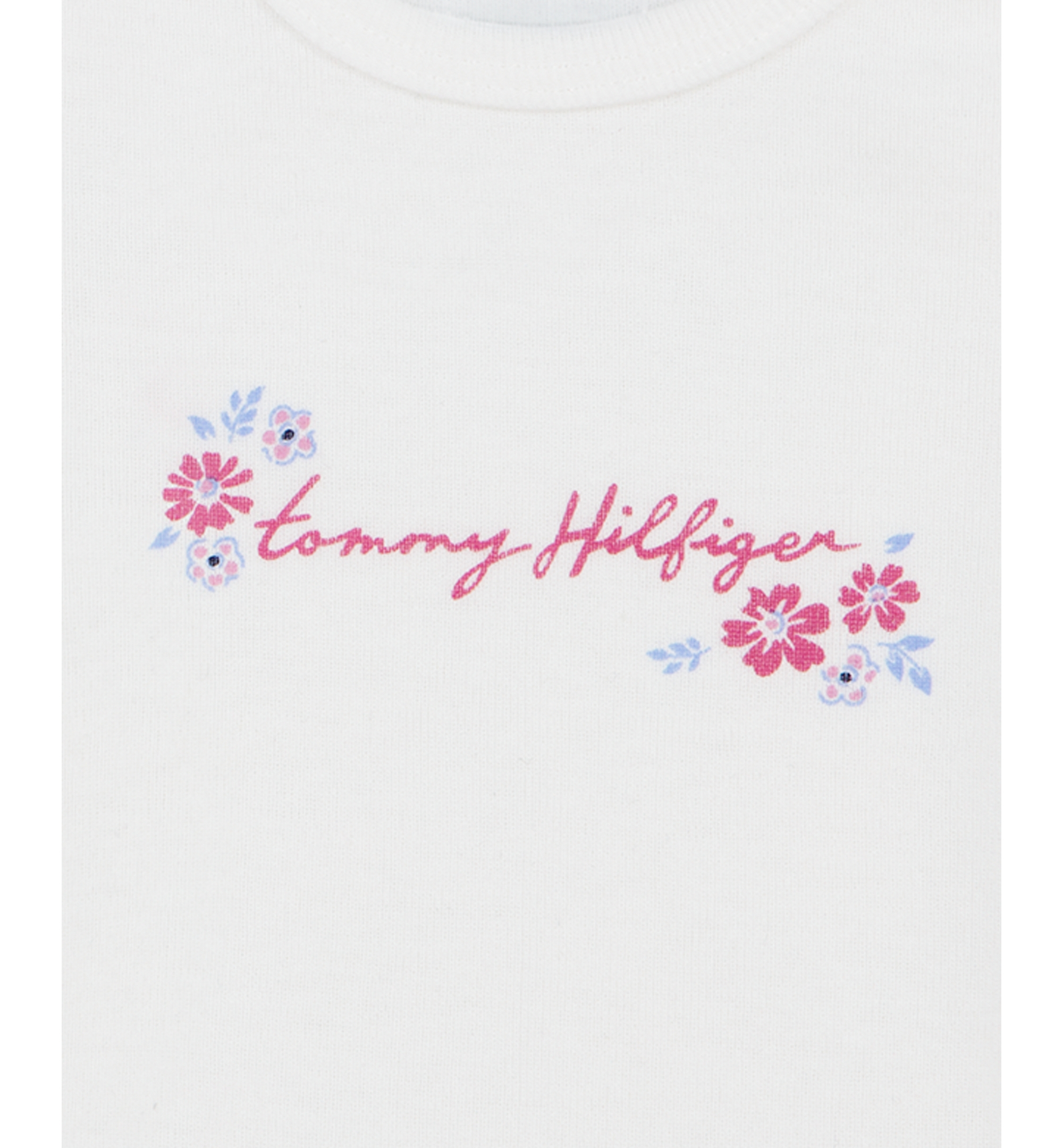 Tommy Hilfiger Baby Girls' Short-Sleeve Bodysuits, 4-Pack - Pink
