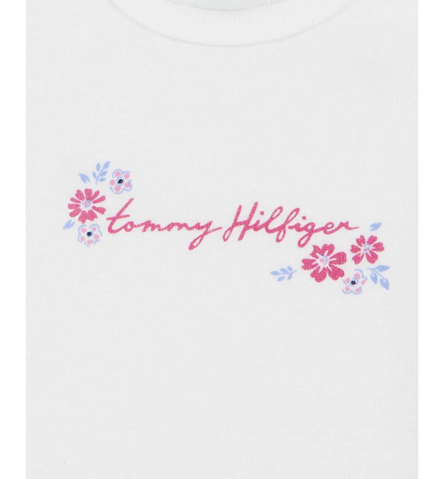 Tommy Hilfiger Baby Girls' Short-Sleeve Bodysuits, 4-Pack - Pink