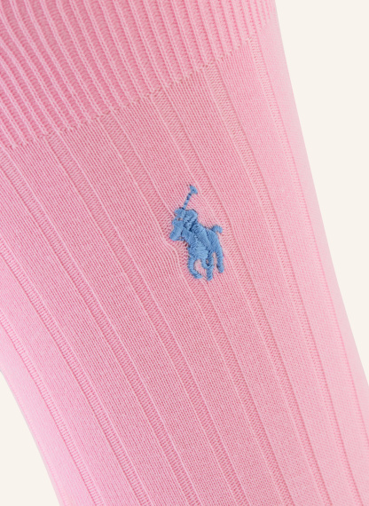 POLO RALPH LAUREN 3er-Pack Strümpfe – ROSA / BEIGE / BLAUGRAU
