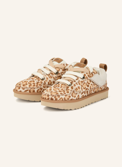 UGG Sneaker LOWMEL PLAINS – HELLBRAUN / COGNAC / BRAUN