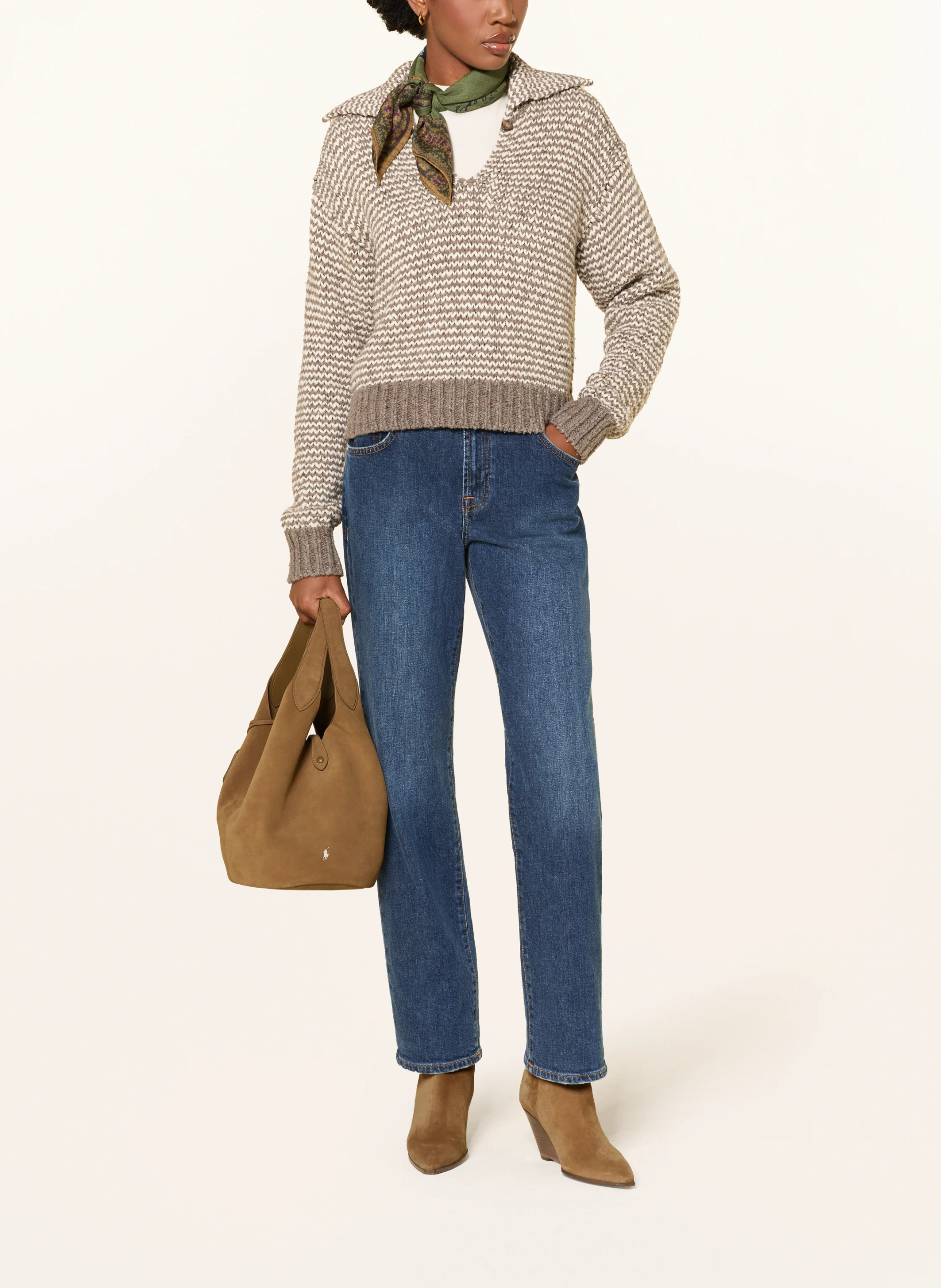 POLO RALPH LAUREN Shopper – COGNAC