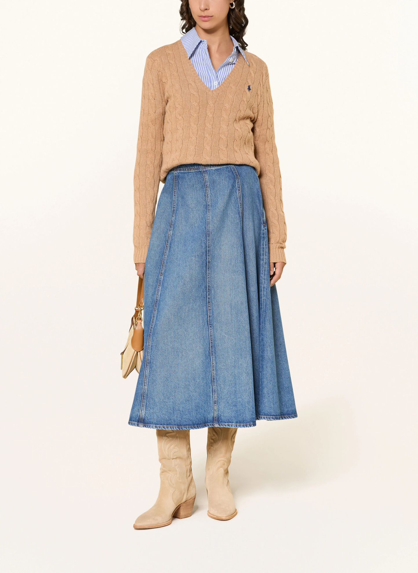 POLO RALPH LAUREN Pullover – CAMEL