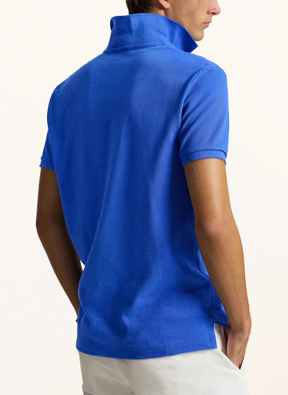 POLO RALPH LAUREN Piqué-Poloshirt Custom Slim Fit – BLAU (1)