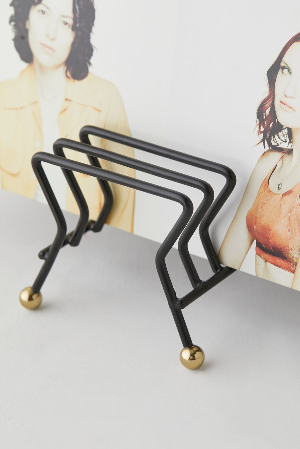 Nina Record Storage Rack - Black