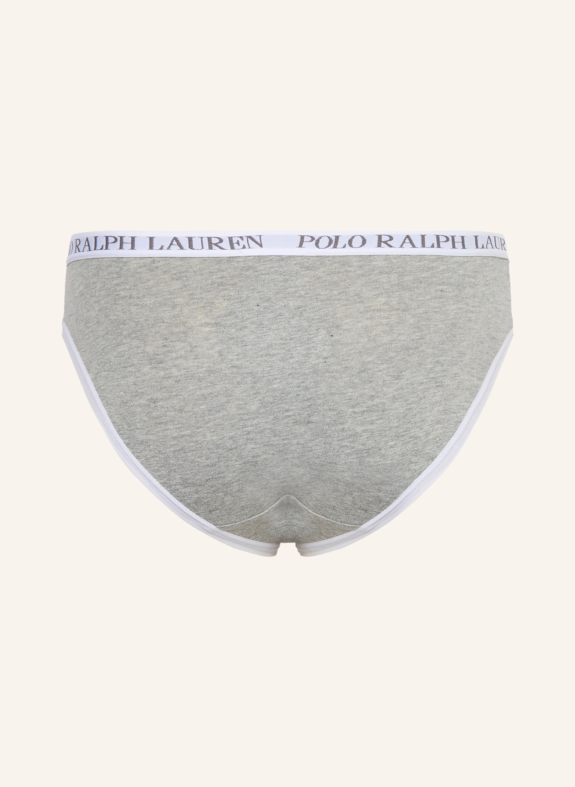 POLO RALPH LAUREN 3er-Pack Slips – WEISS / GRAU / SCHWARZ
