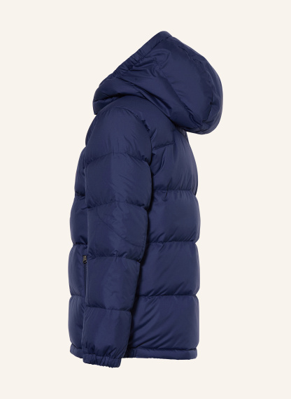POLO RALPH LAUREN Daunenjacke mit abnehmbarer Kapuze – DUNKELBLAU