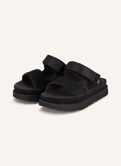 UGG Pantoletten GOLDENSTAR GLIDE – SCHWARZ