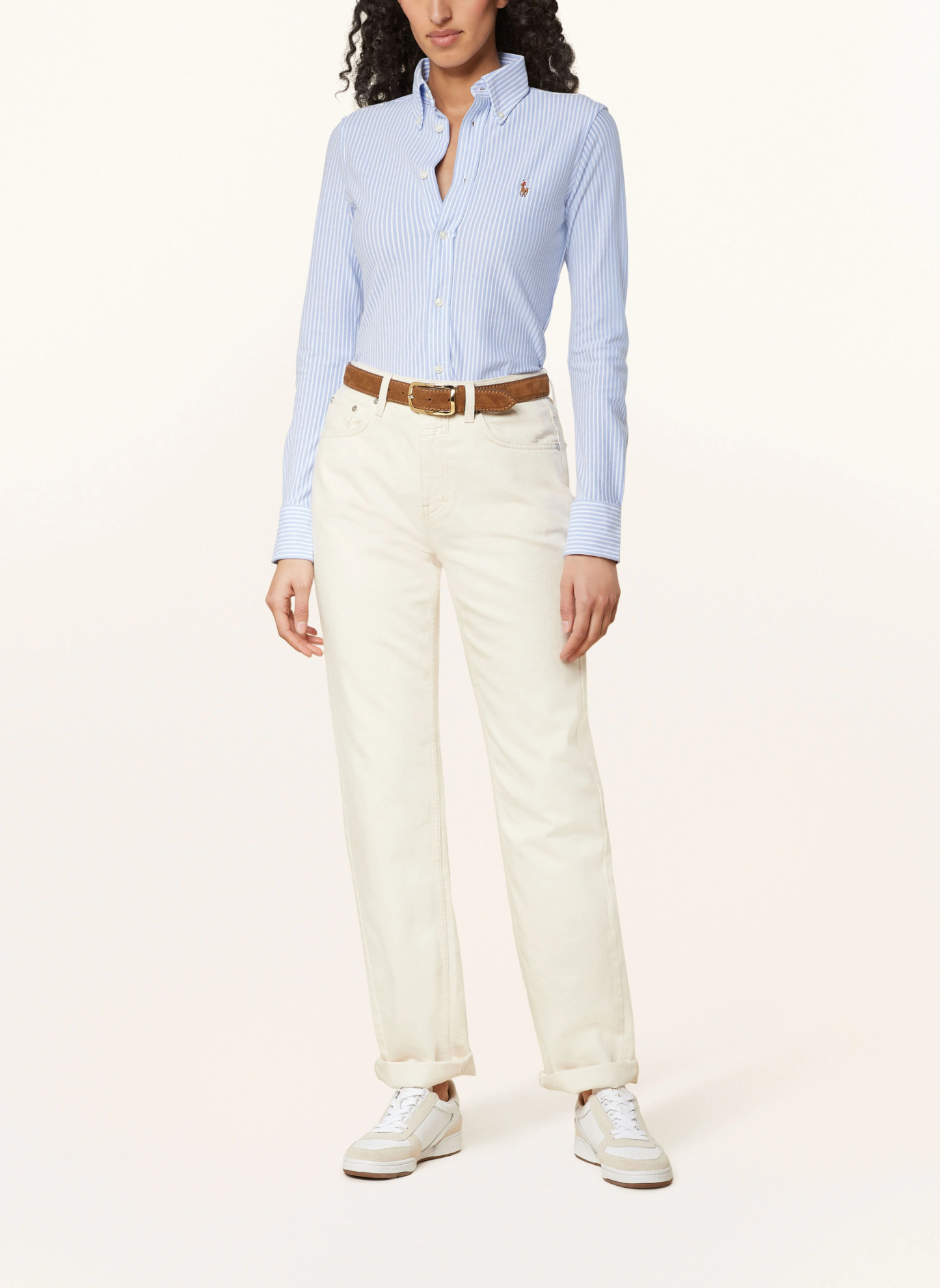 POLO RALPH LAUREN Hemdbluse – 002 HARBOR ISLAND BLUE/WHITE