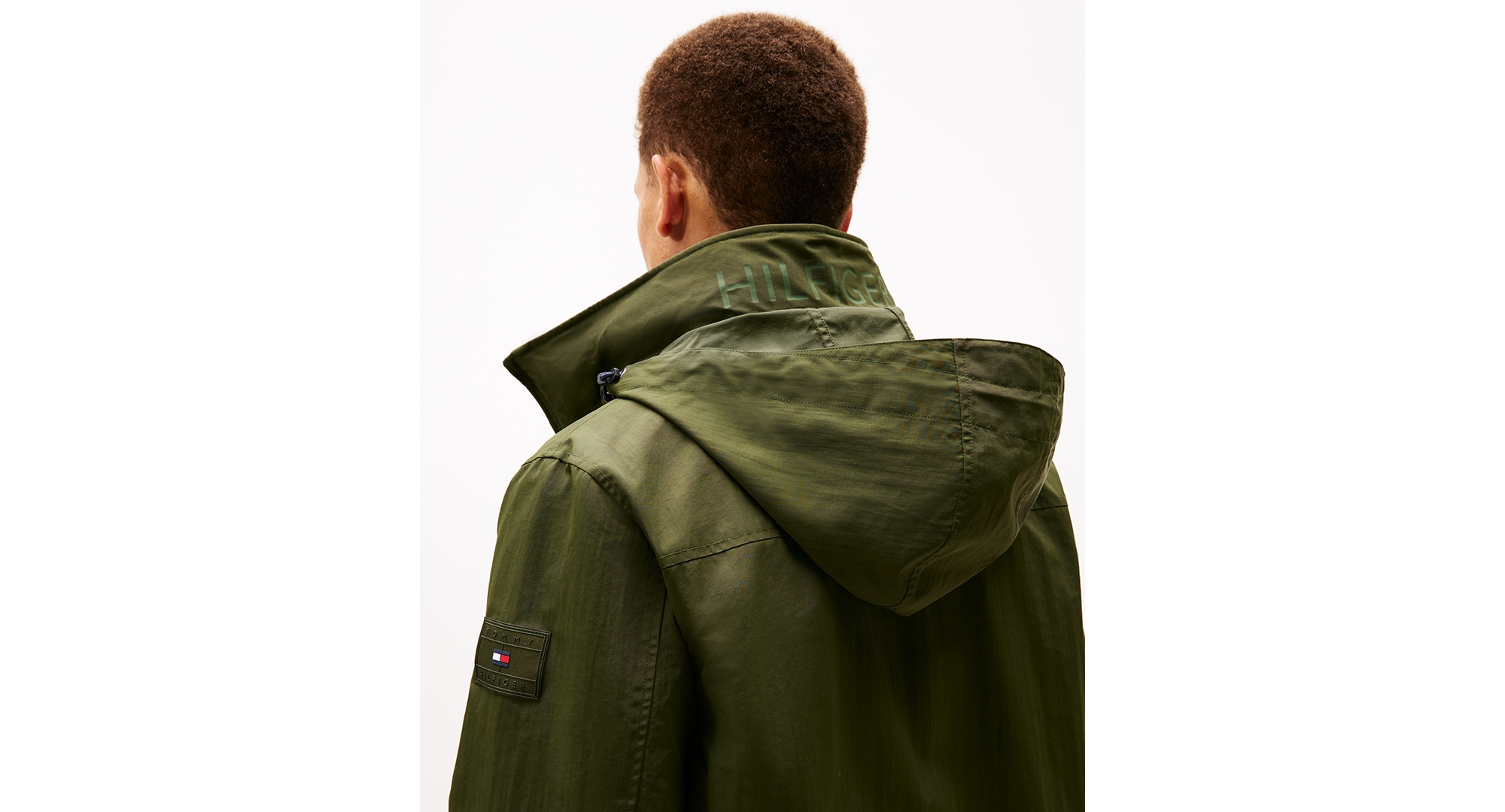 Tommy Hilfiger Men's Regatta Water Resistant Jacket - Arctic Spruce